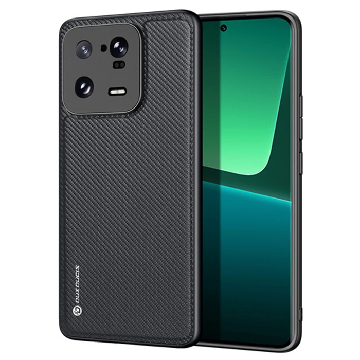 Dux Ducis Xiaomi 13 Pro Fino Serisi Premium Dokuma Silikon Kılıf-(1903)