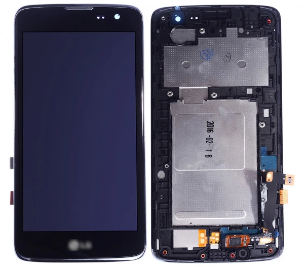 Lg Q7 X210 X210ds Lcd Ekran Dokunmatik Çıtalı-(1903)