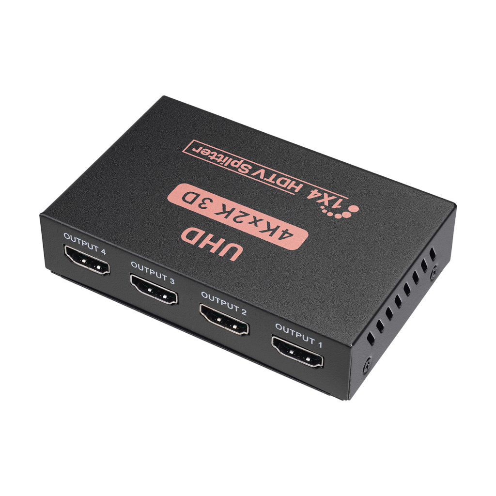 HYTECH HY-LU4 4xHDMI 2K-4K Monitör Çoklayıcı (1PC-4Monitör)(1923)