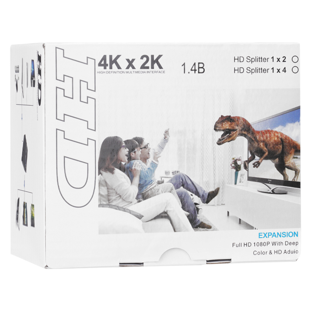 HYTECH HY-LU4 4xHDMI 2K-4K Monitör Çoklayıcı (1PC-4Monitör)(1923)