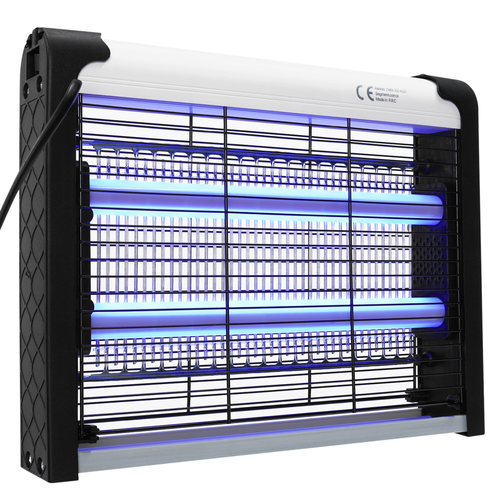 ASONIC AS-A28 Siyah 4W 2000V Masaüstü Zincir Askılı 2adet UV Mor Işıklı Siyah Kasa Sinek Öldürücü(1923) 2