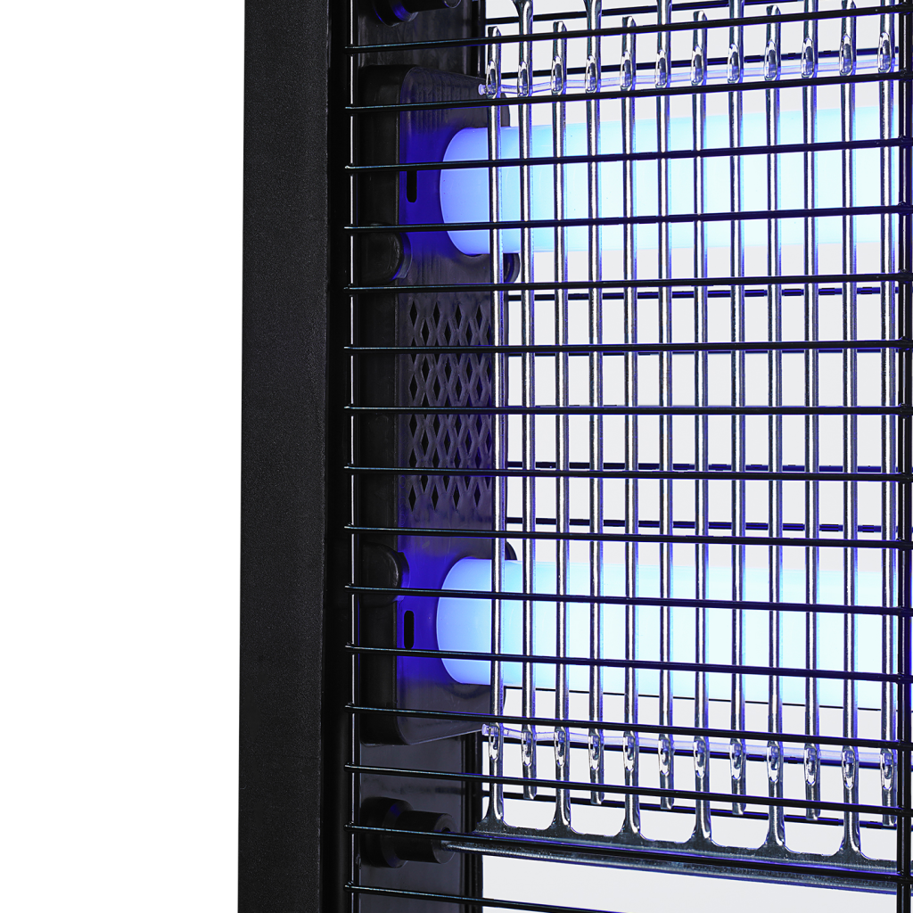 ASONIC AS-A28 Siyah 4W 2000V Masaüstü Zincir Askılı 2adet UV Mor Işıklı Siyah Kasa Sinek Öldürücü(1923) 3