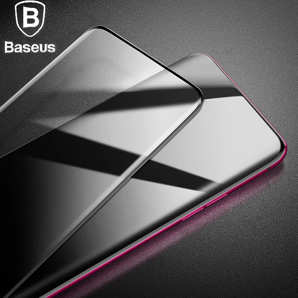 Baseus OPPO Reno 0.3mm 3D Curved-Kavisli Tempered Kırılmaz Cam Ekran koruyucu-(1903)