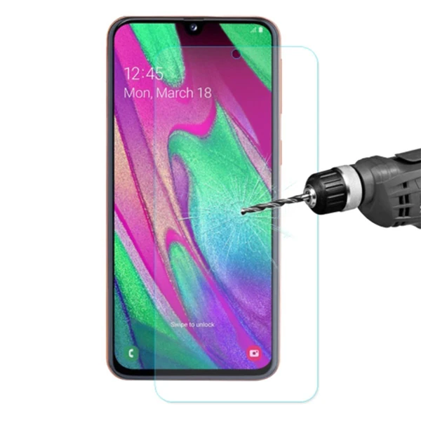 Ally Samsung Galaxy A40 Tempered Kırılmaz Cam Ekran Koruyucu-(1903)