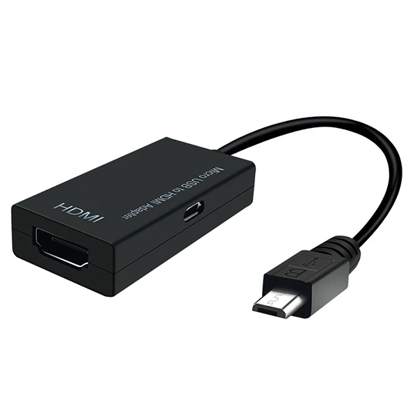 Mhl Mikro-USB 4K 1080P HDMI Adaptör Android Telefon Tablet 192KHz Digital Audio / 60Hz HD Video-(1903)
