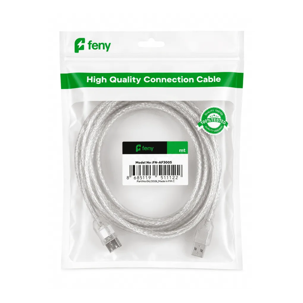 FENY FN-U3003 USB Yazıcı Kablosu %100 Bakır 3 Metre(1923)