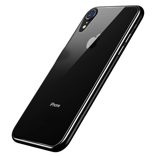 Baseus İPhone XR 6.1 0.3mm Arka Full Kırılmaz Cam Ekran Koruyucu-(1903)