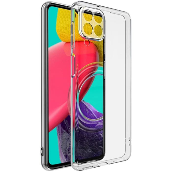 Ally SM Galaxy M62 F62 Kılıf Kamera Korumalı Ultra İnce Şeffaf Kılıf-(1903)