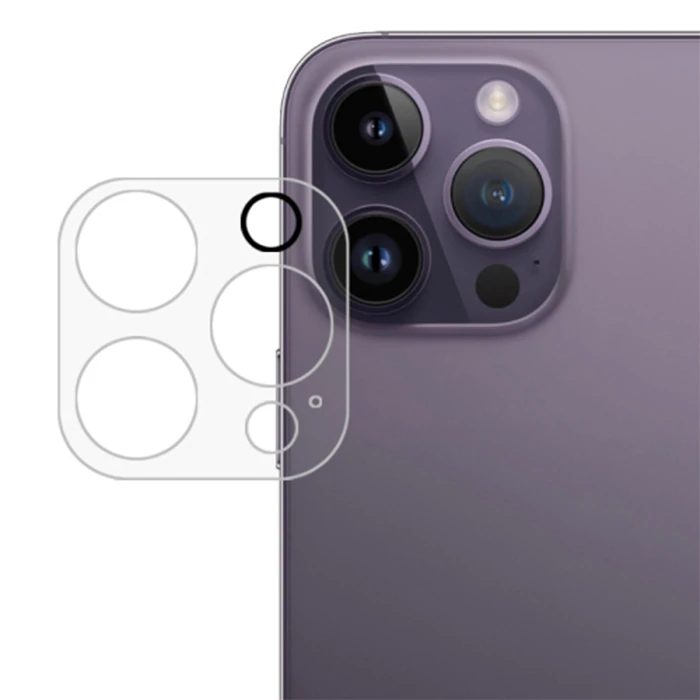 Ally iPhone 15 Pro-15 Pro Max Premium Kamera Lens Koruma Camı-(1903)