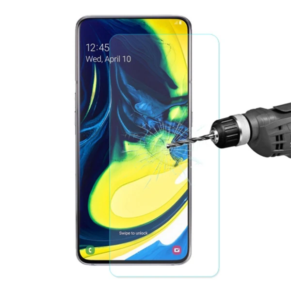 Ally Sm Galaxy A80/A90 Tempered Kırılmaz Cam Ekran Koruyucu-(1903)