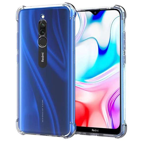 Xiaomi Redmi 8  Anti-Drop Darbe Emici Silikon Kılıf-(1903)