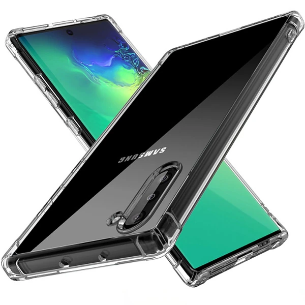 Sm Galaxy Note 10 Anti-Drop Darbe Emici Silikon Kılıf-(1903)