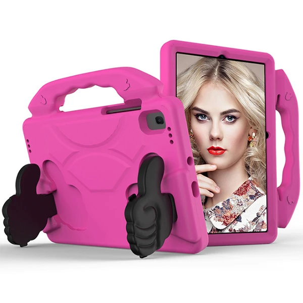 Ally Galaxy Tab S6 Lite P610- P615, Tab 7 10.4 T500-T505 Kılıf Eva Çocuk Shockproof Standlı Taşınabi-(1903)