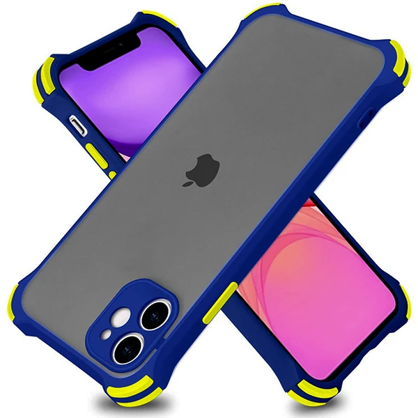 Ally İPhone 11 6.1 İnch Shockproof Kamera Koruma Darbe Emici Kılıf-(1903)