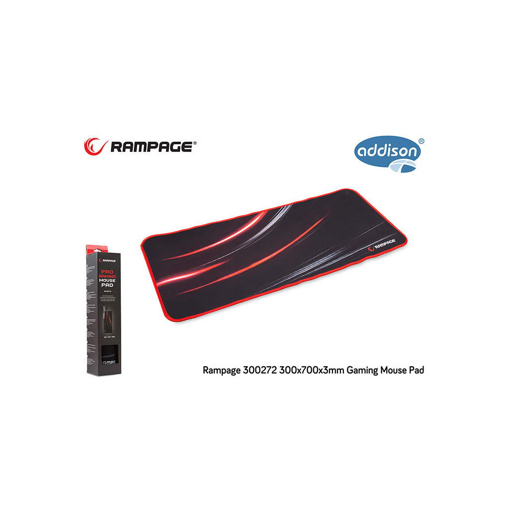 Rampage 300272 300x700x3mm Gaming MOUSE PAD (Siyah)(1923) 4