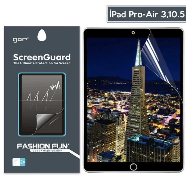 Gor Apple İPad Pro-Air 3,10.5 Darbe Emici Ekran Koruyucu-(1903)