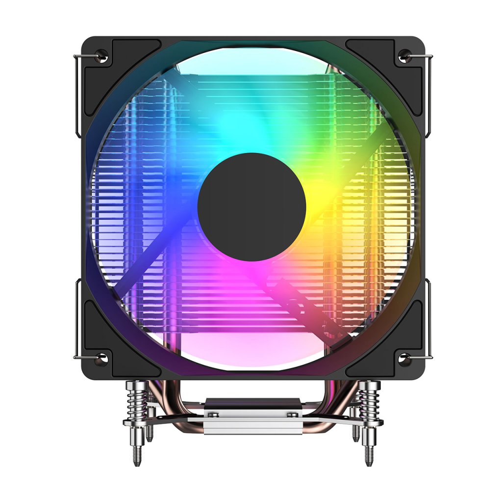 FSP NC3 ARGB 120mm CPU Kule Tipi Hava Soğutma Sessiz Çalışma Doğrudan Temas Tasarımlı 4 adet Bakır Isı Borusu (AMD AM4-AM5 ve INTEL Tüm işlemciler ile uyumlu)(1923) 2