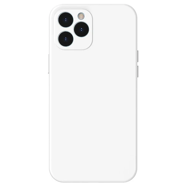 Baseus Liquid Silica Gel iPhone 12 Pro 6.1 Kılıf Ultra Koruma Silikon Kılıf-(1903)