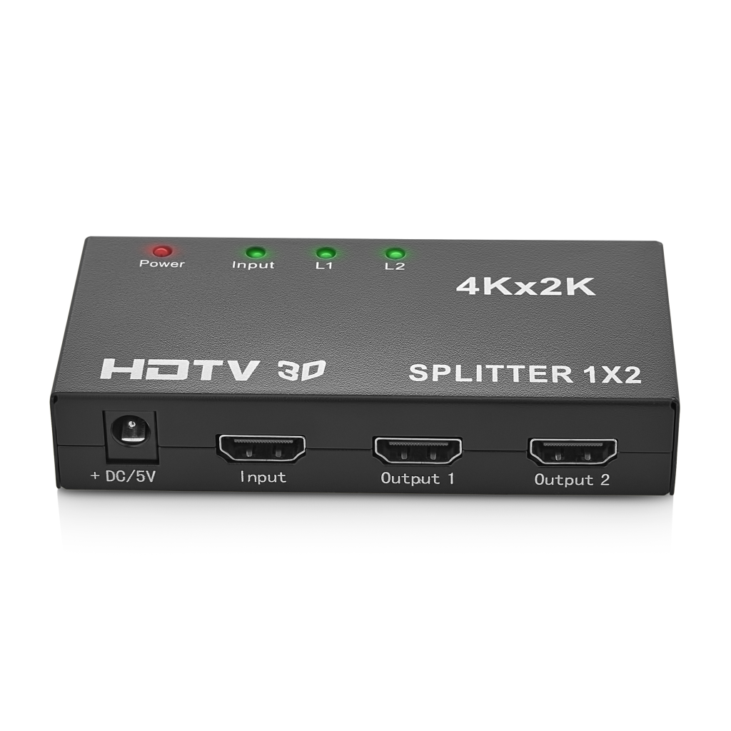 ENKADO EKD-HS12 HDMI Çoklayıcı 1Giriş 2Çıkış (1PC-2Monitör)(1923)