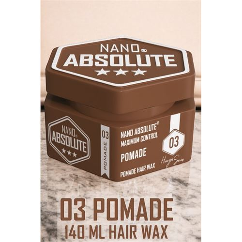 HSNET Saç Wax Pomade Wax Zor Şekle Giren Saçlar ve Parlak Absolute Professional 
