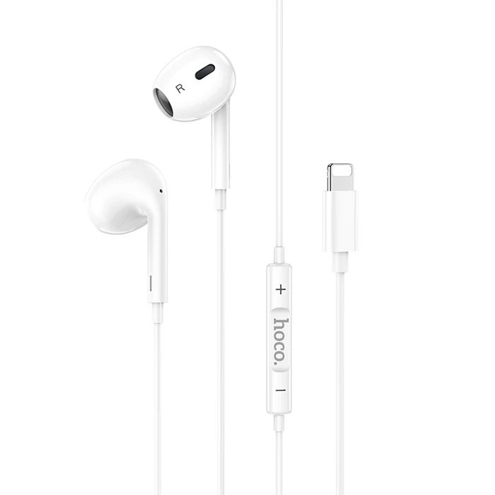 HOCO M1 Max iPhone Lightning Kulakiçi Mikrofonlu Kablolu Kulaklık-(1903)