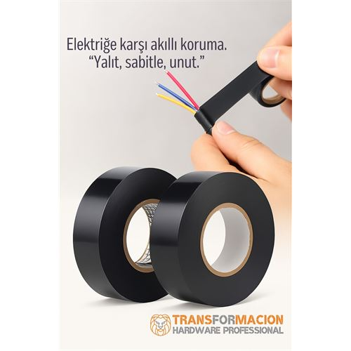 HSNET 2 Adet Elektrik İzolasyon Bandı 