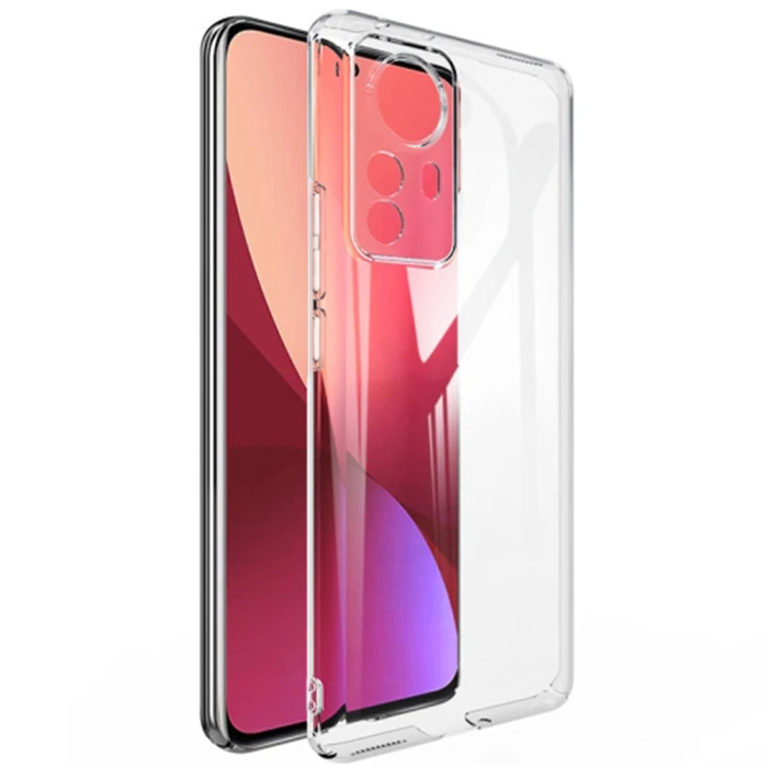 Ally Xiaomi 12 Pro Kılıf Kamera Korumalı Ultra İnce Şeffaf Silikon Kılıf-(1903)