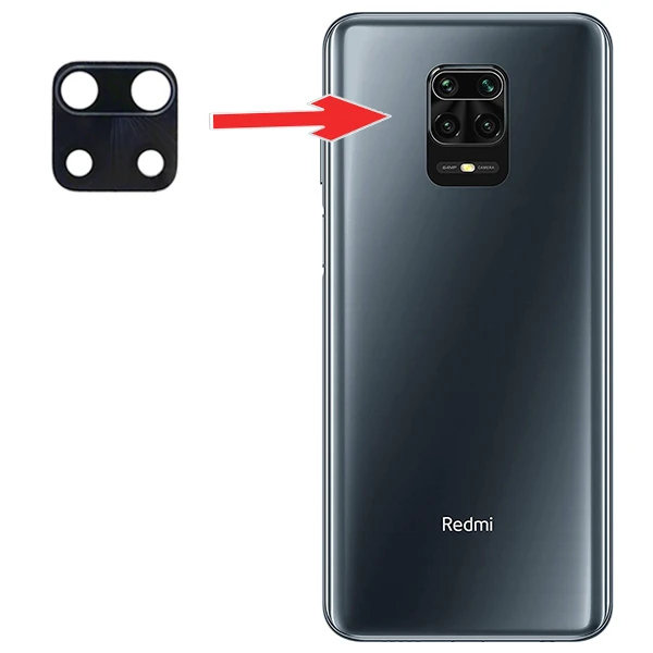 Xiaomi Redmi Note 9 Pro/ Note 9S 3D Full Tempered Cam Kamera Koruyucu-(1903)