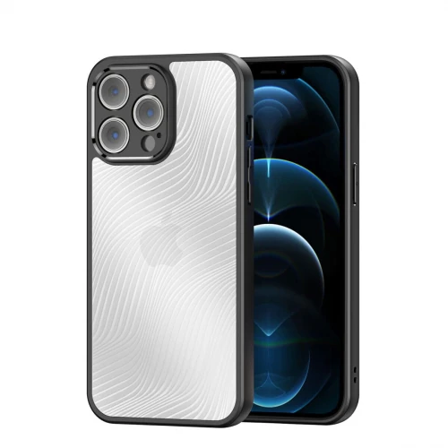 Dux Ducis iPhone 13 Pro Max Aimo Series Premium Buzlu Sert PC-TPU Kılıf-(1903)