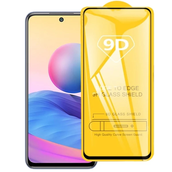 Xiaomi Redmi Note 10  9D Full Glue Full Kaplama Tempered Cam Ekran Koruyucu-(1903)