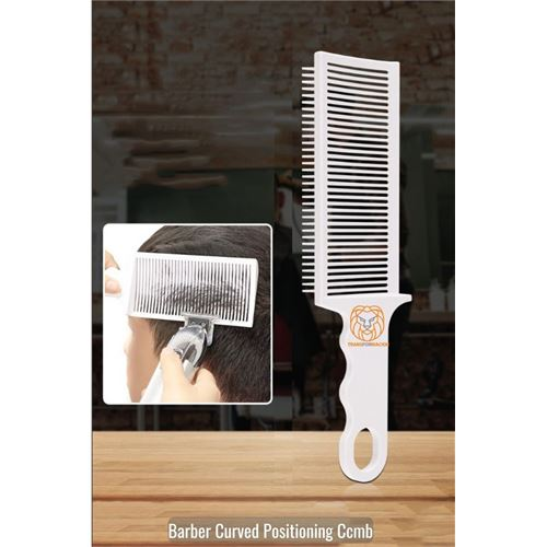 HSNET Kuaför Berber Kavisli Kontur Kesim Yardmcı Tarak 