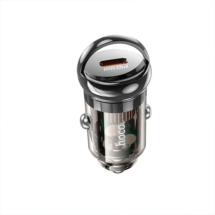 HOCO Z53 Sight Single PD30W Type-C Girişli Araç Çakmaklık Hızlı Şarj Aleti-(1903)