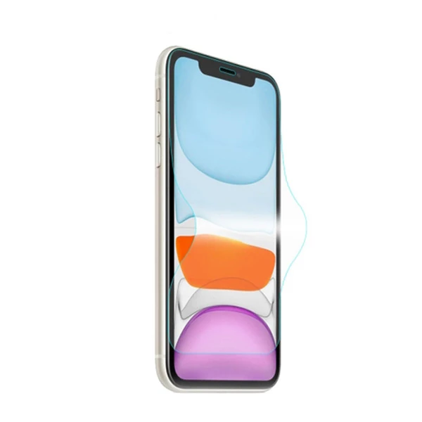 GOR İPhone 11 6.1 HD Ekran Koruyucu Jelatin 5 Adet Set-(1903)