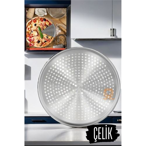 Lahmacun Pizza Pide Pişirme Tepsisi 