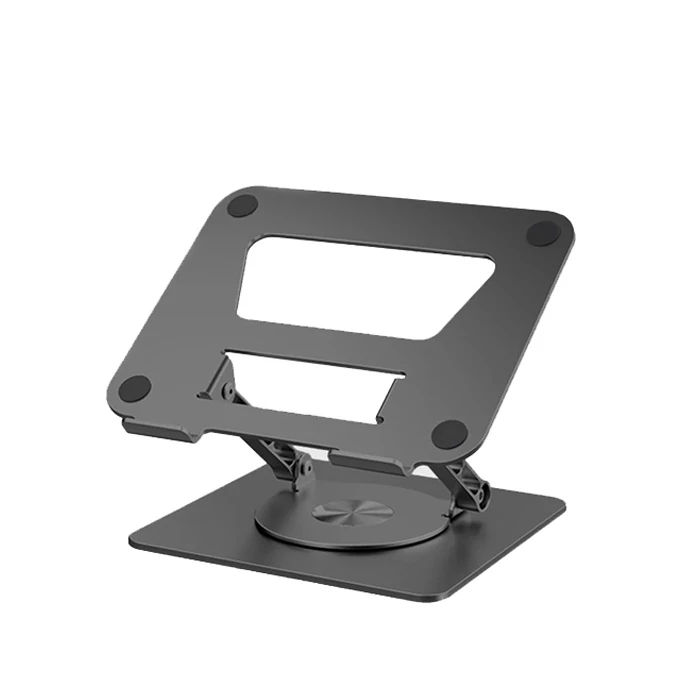 ALLY MC LS652 Premium 360 Dönebilen Ayarlanabilir ve Katlanabilir Alüminyum Laptop-Bilgisayar Standı-(1903)