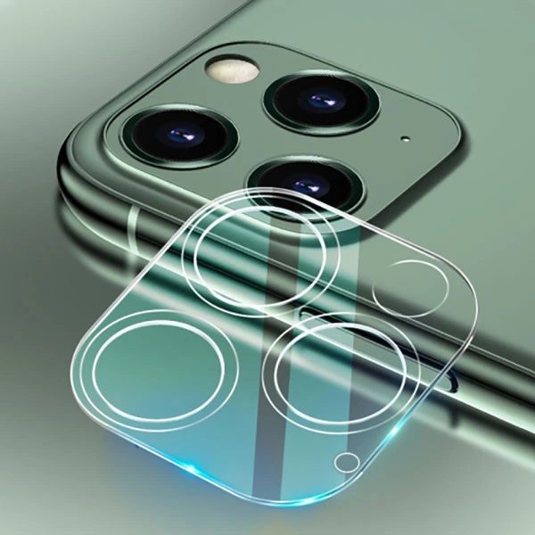 iPhone 12 6.1 Pro Full Tempered Kamera Koruyucu Kırılmaz Cam-(1903)