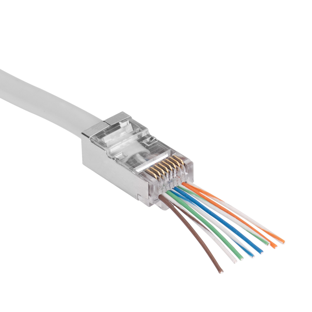 S-LINK SL-COB24P RJ45 Yeni Nesil JAC UTP CAT6 Metal (100lü PAKET)(1923) 4