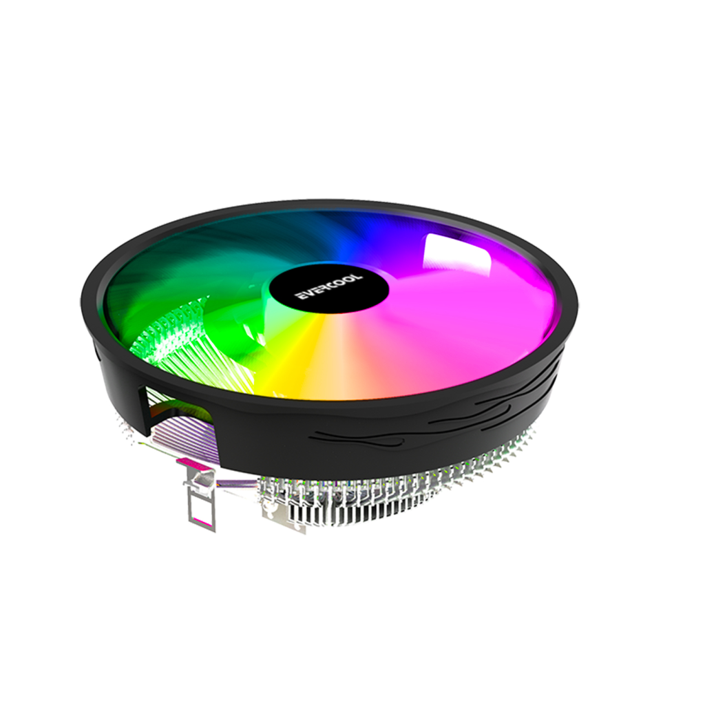 Evercool CS-02 CPU FAN (AMD ve INTEL Tüm işlemciler ile uyumlu)(1923) 4