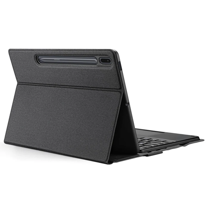 Dux Ducis SM Galaxy Tab S8 Plus-S7 Plus-S7 FE ile Uyumlu Bluetooth Klavye Touchpad Kılıf-(1903)