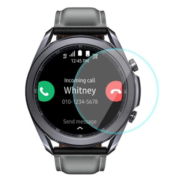 Ally Sm Galaxy Watch 3 45mm Kırılmaz Cam Ekran Koruyucu-(1903)