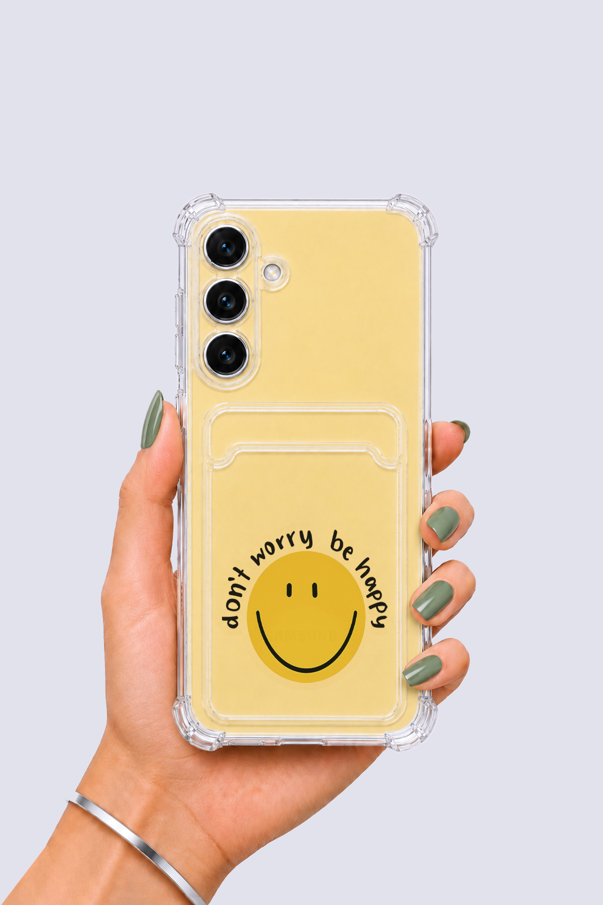 Samsung Galaxy S24 FE Kartlıklı Gülücük Desenli Kılıf