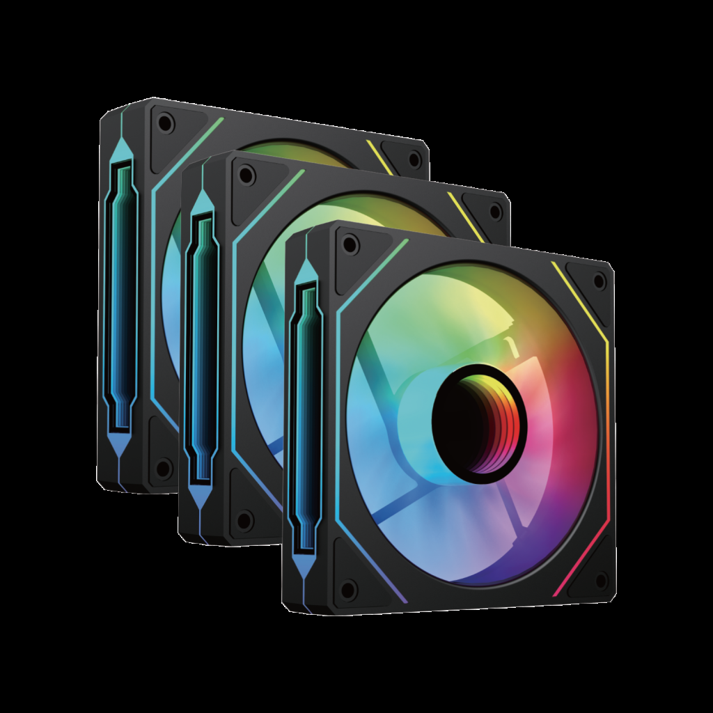 VENTO VF1202FI 120mm ARGB Kasa Fanı 3-lü Paket(1923)