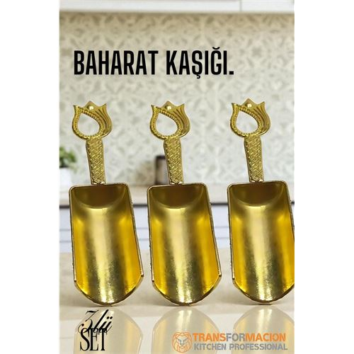 HSNET Baharat Kaşığı 3 lü SET 