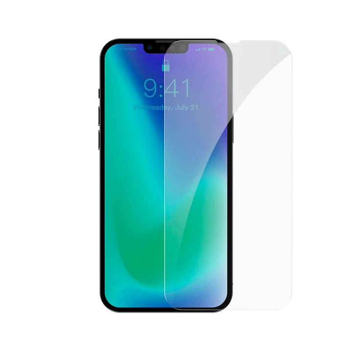 Baseus iPhone 13 Pro Max 0.3mm Tempered Full Cam Ekran Koruyucu 2 Adet Set-(1903)