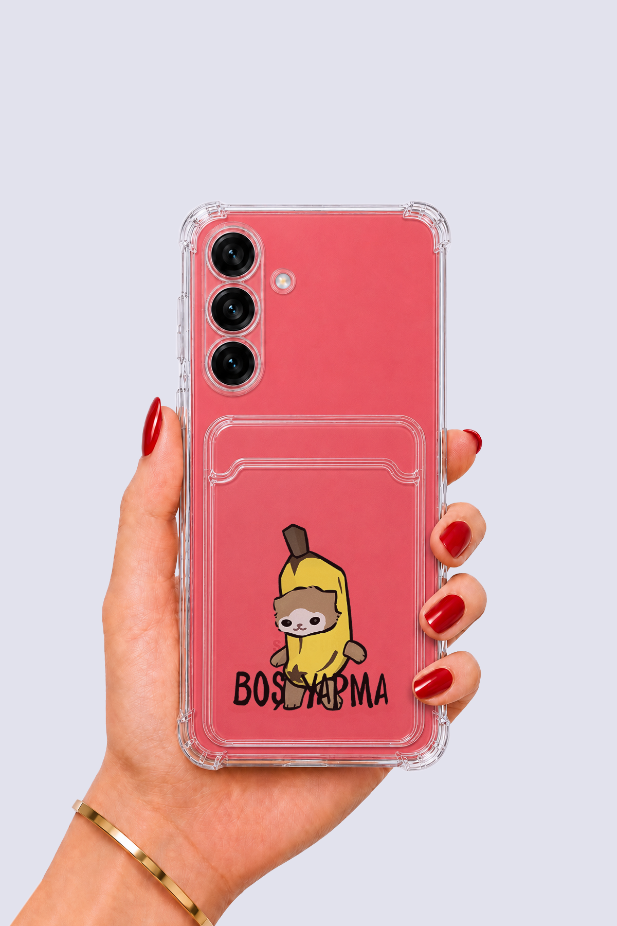Samsung Galaxy S25 Kartlıklı Boş Yapma Desenli Kılıf