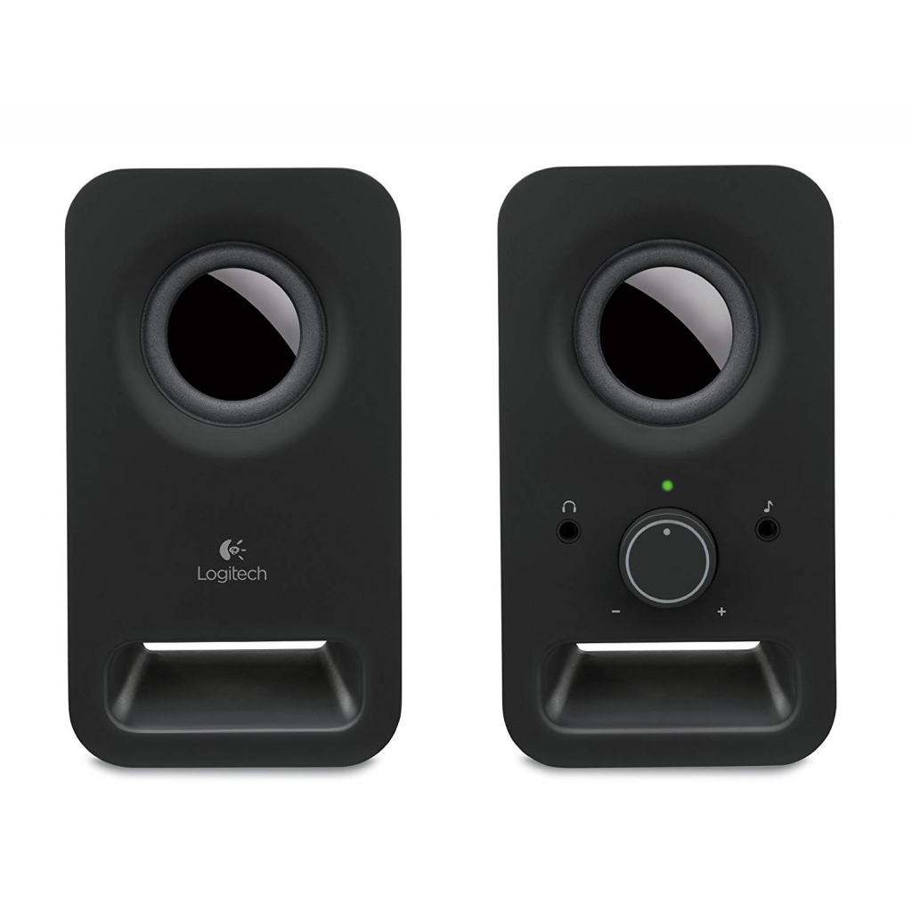 LOGITECH 980-000814 Z150 6W 1+1 Kulaklık Jaklı Kompakt Stereo Speaker (Siyah)(1923)