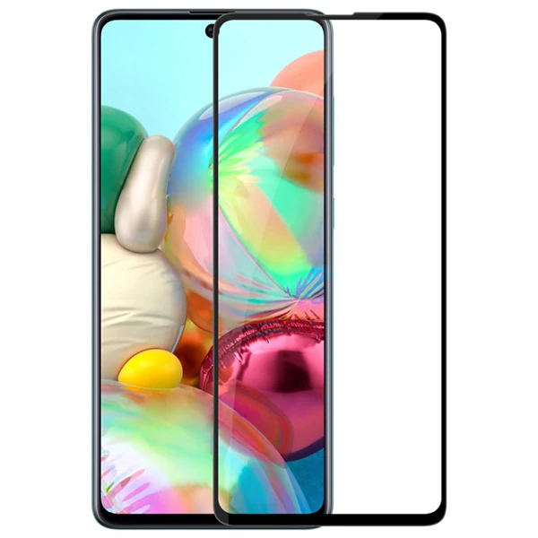 Ally SM Galaxy A51 3D Full Glue Tempered Cam Ekran Koruyucu-(1903)