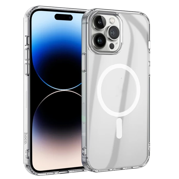 Hoco iPhone 14 Pro Manyetik Magsafe Silikon Kılıf-(1903)