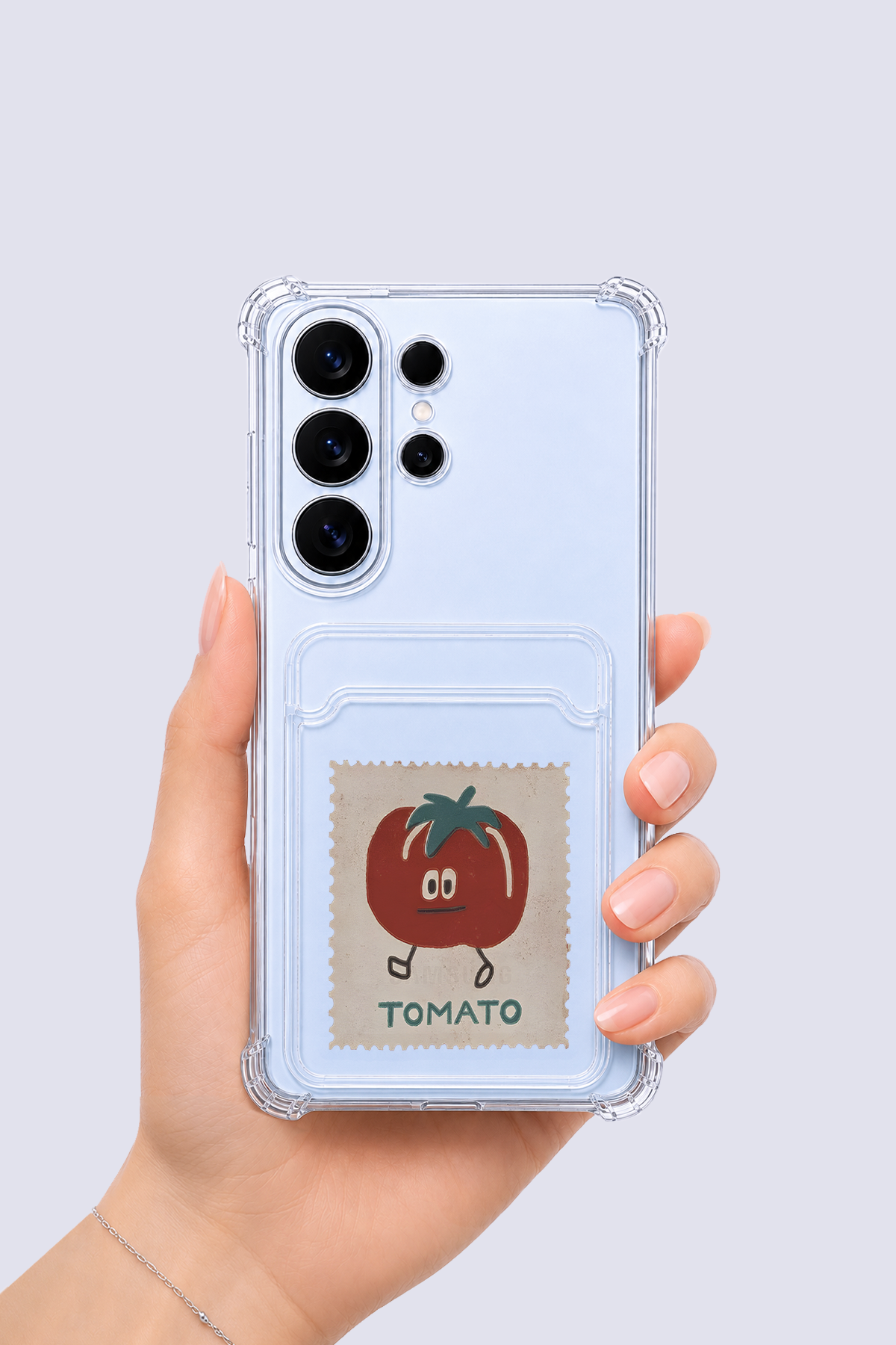 Samsung Galaxy S26 Ultra Kartlıklı Tomato Desenli Kılıf