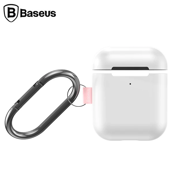 Baseus Woven Label Hook AirPods 1/2 Koruma kılıf+Anahtarlık-(1903)